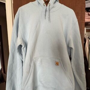 Carhartt Men's Sky Blue Hoodie